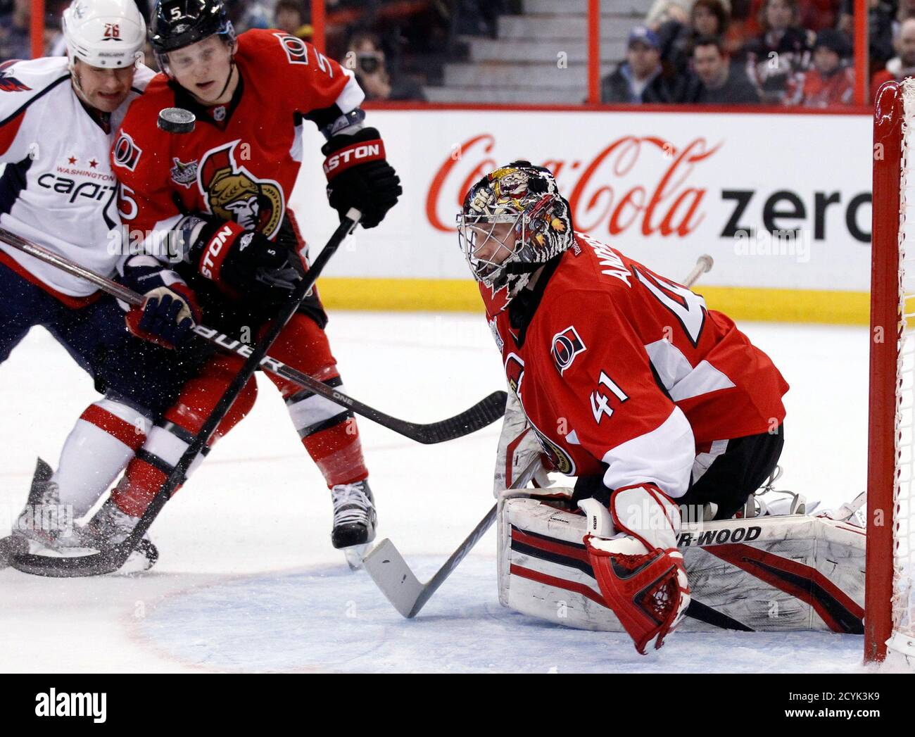 Ottawa Senators' goalie Craig Anderson 