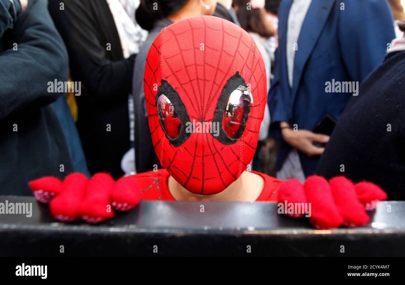 A Child Wearing A Spider Man Costume Waits For Arrival Of Cast Members At The World Premiere Of The Amazing Spider Man In Tokyo June 13 12 Reuters Kim Kyung Hoon Japan s Entertainment Society A Child Wearing A Spider Man Costume Waits For Arrival Of Cast Members At The World Premiere Of The Amazing Spider Man In Tokyo June 13 12 Reuters Kim Kyung Hoon Japan s Entertainment Society