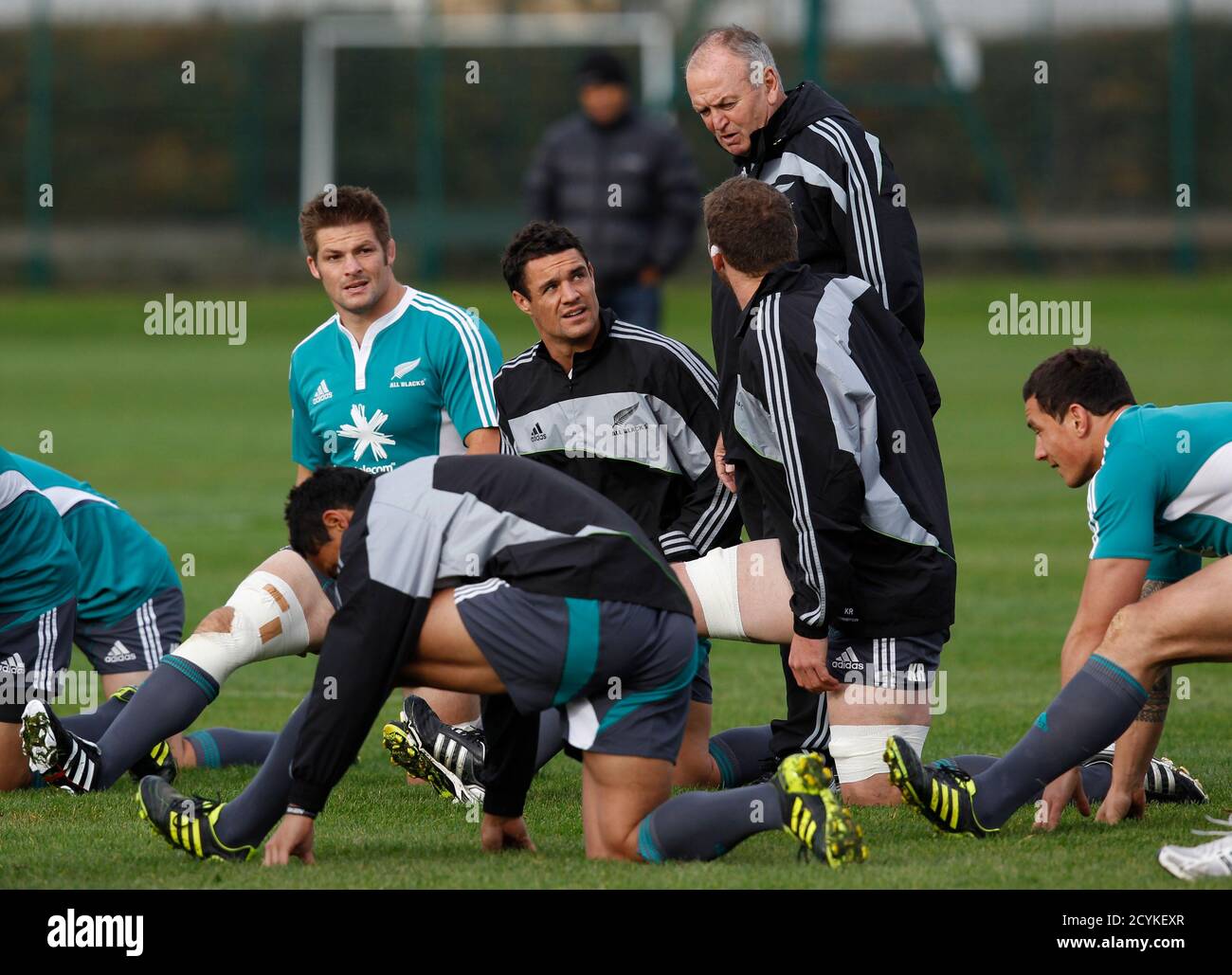 Blacks Dan Carter Richie Mccaw High Resolution Stock Photography And Images Alamy