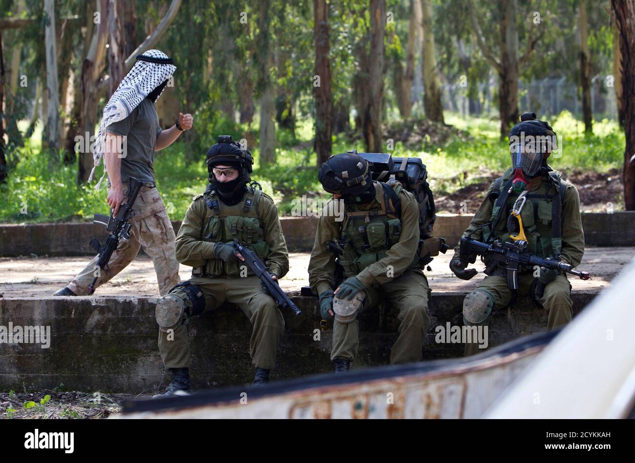 Israeli commandos in training hi-res stock photography and images - Alamy