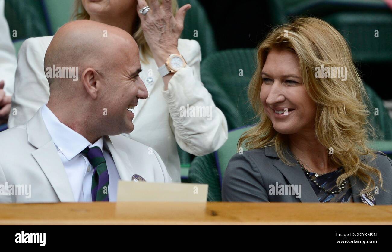 Steffi Graf On Court High Resolution Stock Photography and Images - Alamy