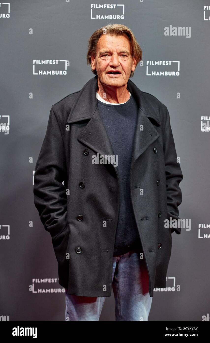 Hamburg, Germany. 01st Oct, 2020. Wolfgang Ebeling, the protagonist, comes to the premiere of the television film 'Helga - Die zwei Gesichter der Feddersen' at the Filmfest Hamburg. Credit: Georg Wendt/dpa/Alamy Live News Stock Photo