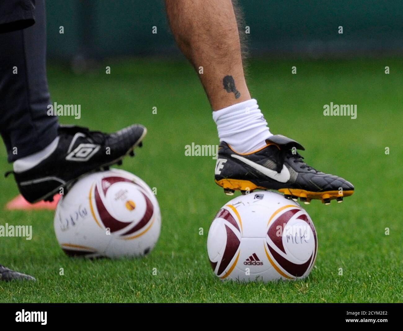 adidas trainer tattoo