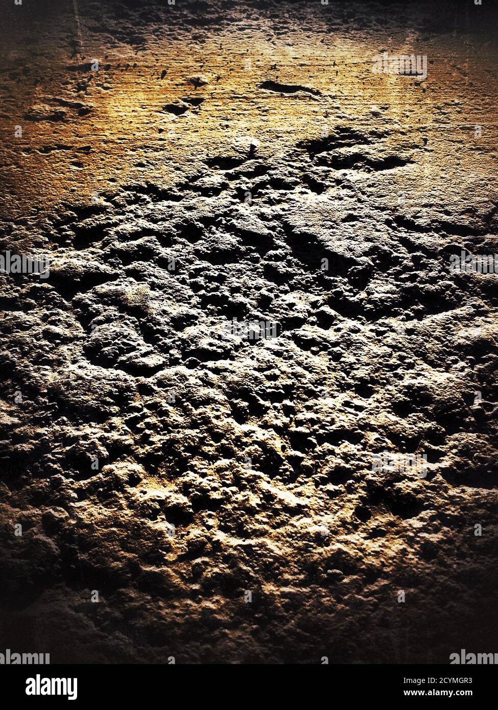 Wrinkled wall Stock Photo