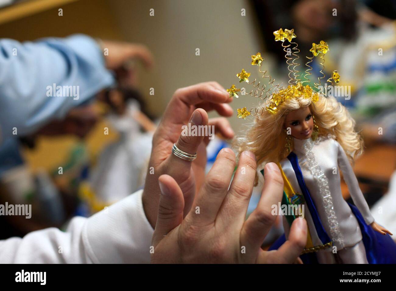 Barbie changes hires stock photography and images Alamy