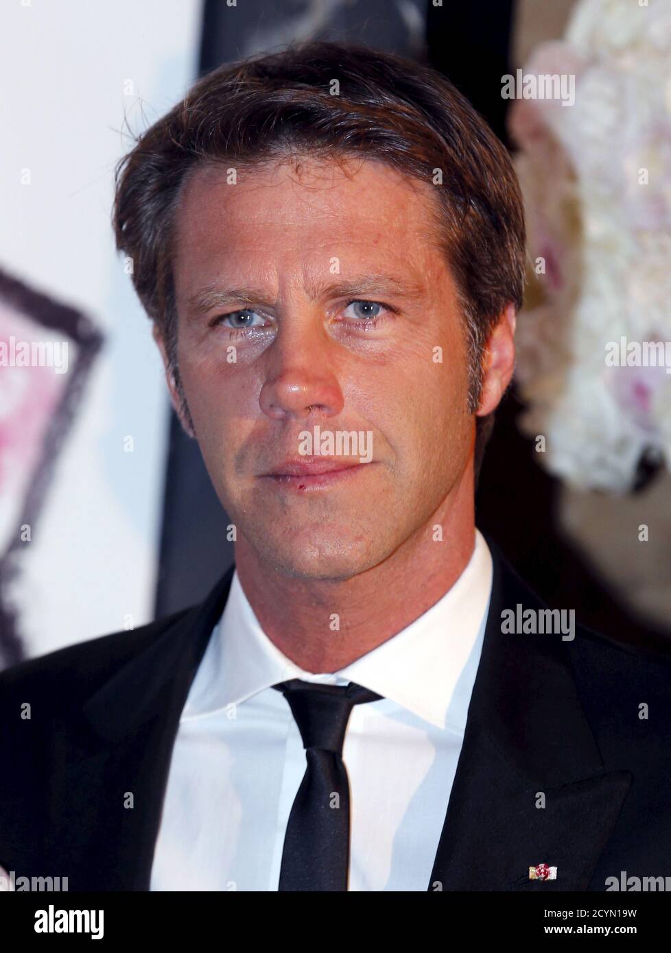 Prince Emanuele Filiberto di Savoia arrives at the Bal de la Rose in Monte  Carlo March 28, 2015. The Bal de la Rose is a traditional annual charity  event in aid of