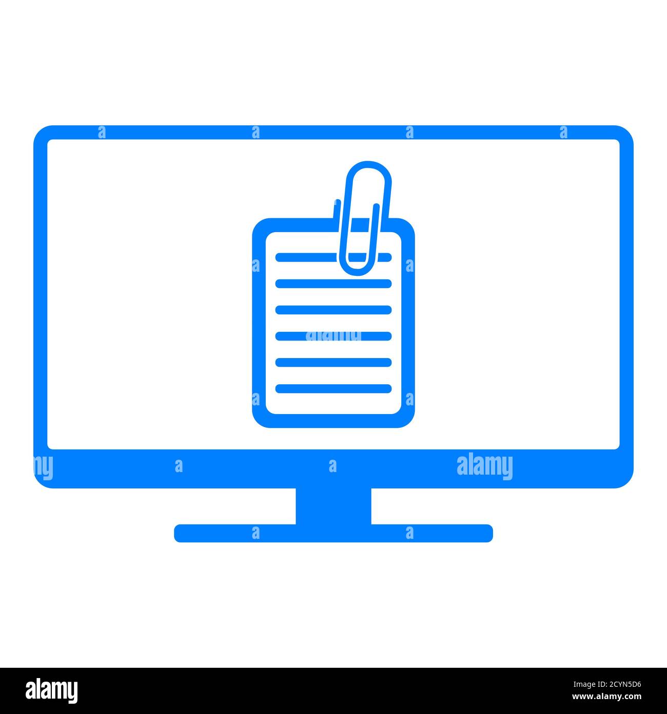 Computer Screen Images Document Document and screen Stock Photo - Alamy