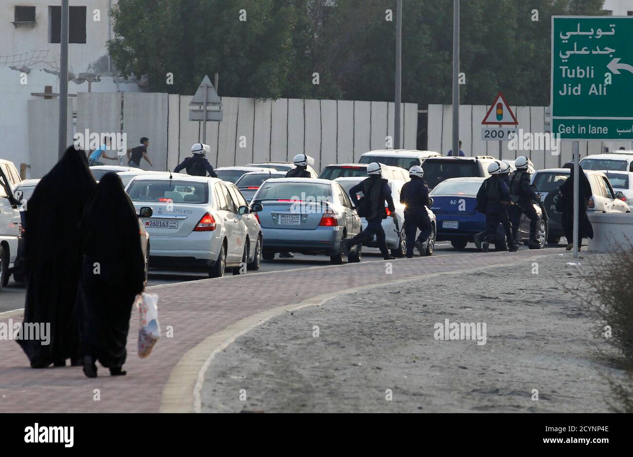 Riot Police Give Chase As They Clash With Protesters Who Wanted To Stage A Protest At Tubly Bay Less Then 1km 0 62 Miles From The U S Embassy In Manama December 23 11 Riot Police Give Chase As They Clash With Protesters Who Wanted To Stage A Protest At Tubly Bay Less Then 1km 0 62 Miles From The U S Embassy In Manama December 23 11