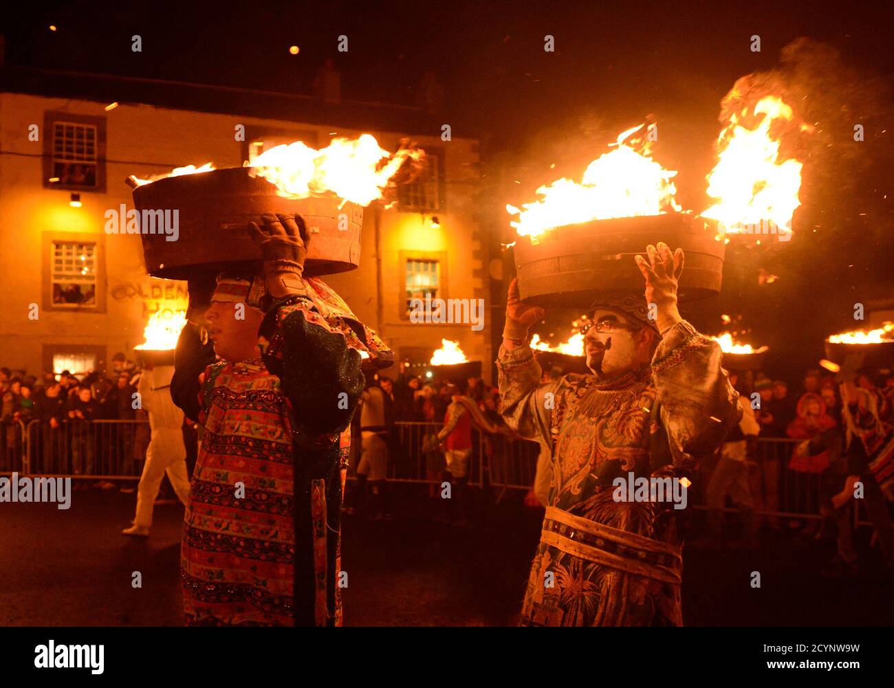 Allendale tar barrel parade hires stock photography and images Alamy