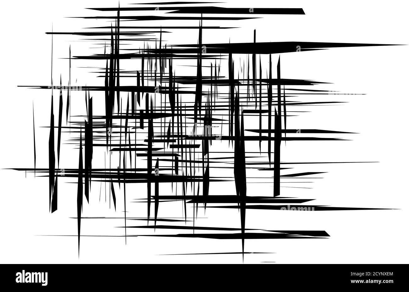 Abstract vector art - Random geometry shapes vector illustration ...