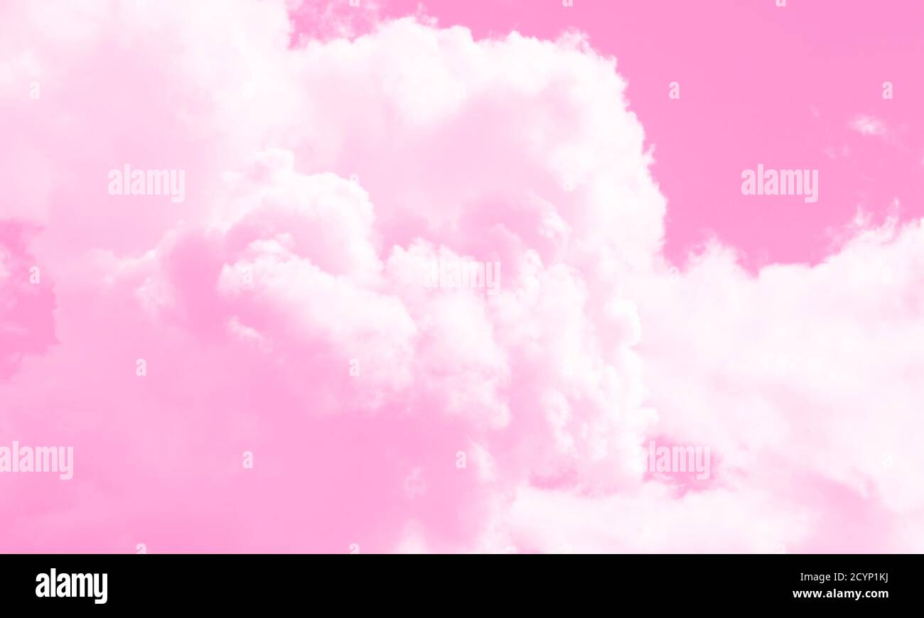 Pink Cotton Candy Clouds