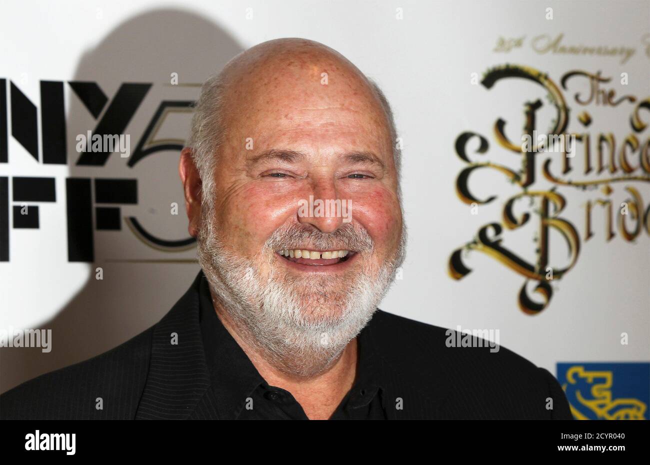 Rob Reiner, director of 'The Princess Bride,' arrives for a special 25th anniversary viewing of the film during the New York Film Festival in New York October 2, 2012. REUTERS/Lucas Jackson (UNITED STATES - Tags: ENTERTAINMENT HEADSHOT) Stock Photo