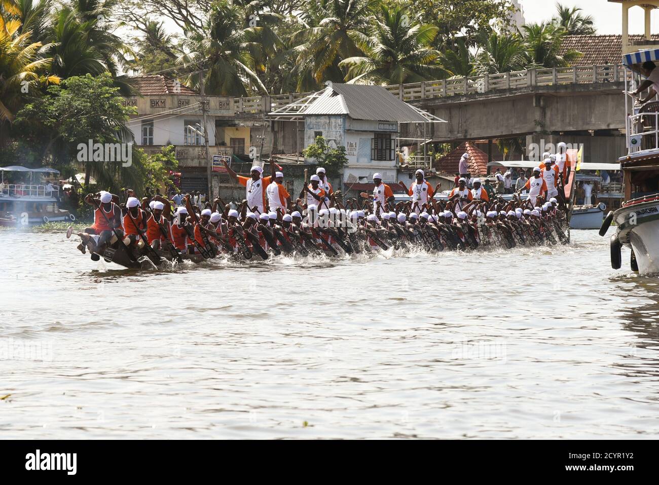 Champakulam boat race, kerala hi-res stock photography and images - Alamy