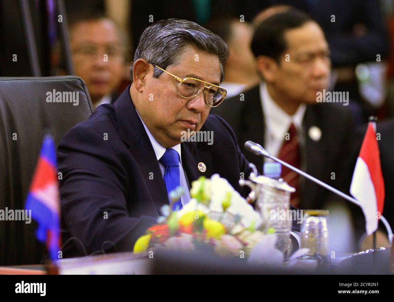Indonesia S President Susilo Bambang Yudhoyono Attends The Asean Plus Three Summit In Bandar Seri Begawan October 10 2013 Reuters Ahim Rani Brunei Tags Politics Stock Photo Alamy<script async src=