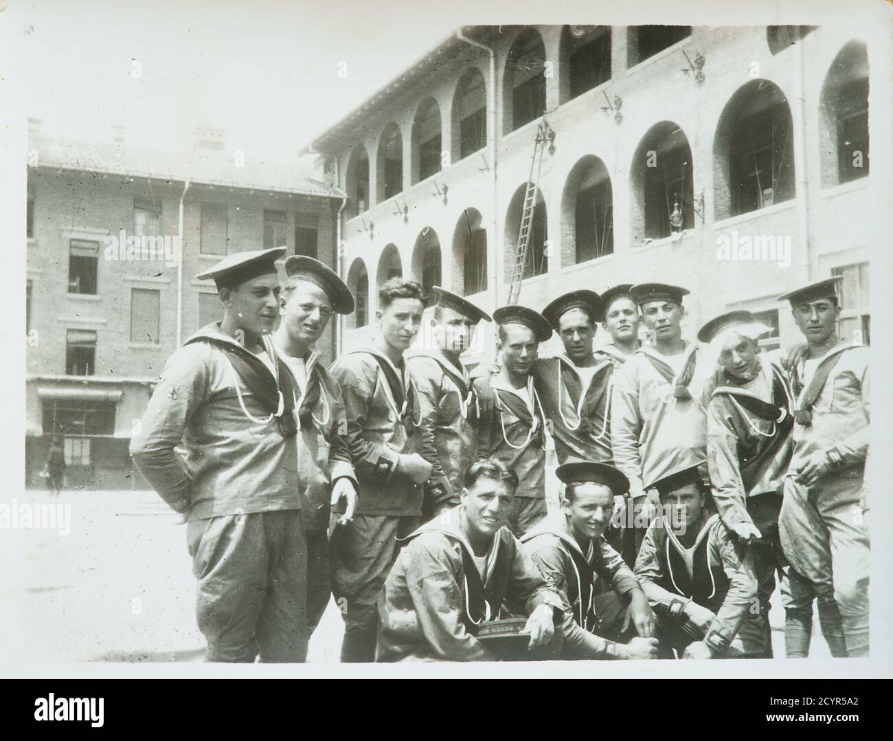 Tientsin, italian Ermanno Carlotto barracks - Tianjin, China Stock Photo