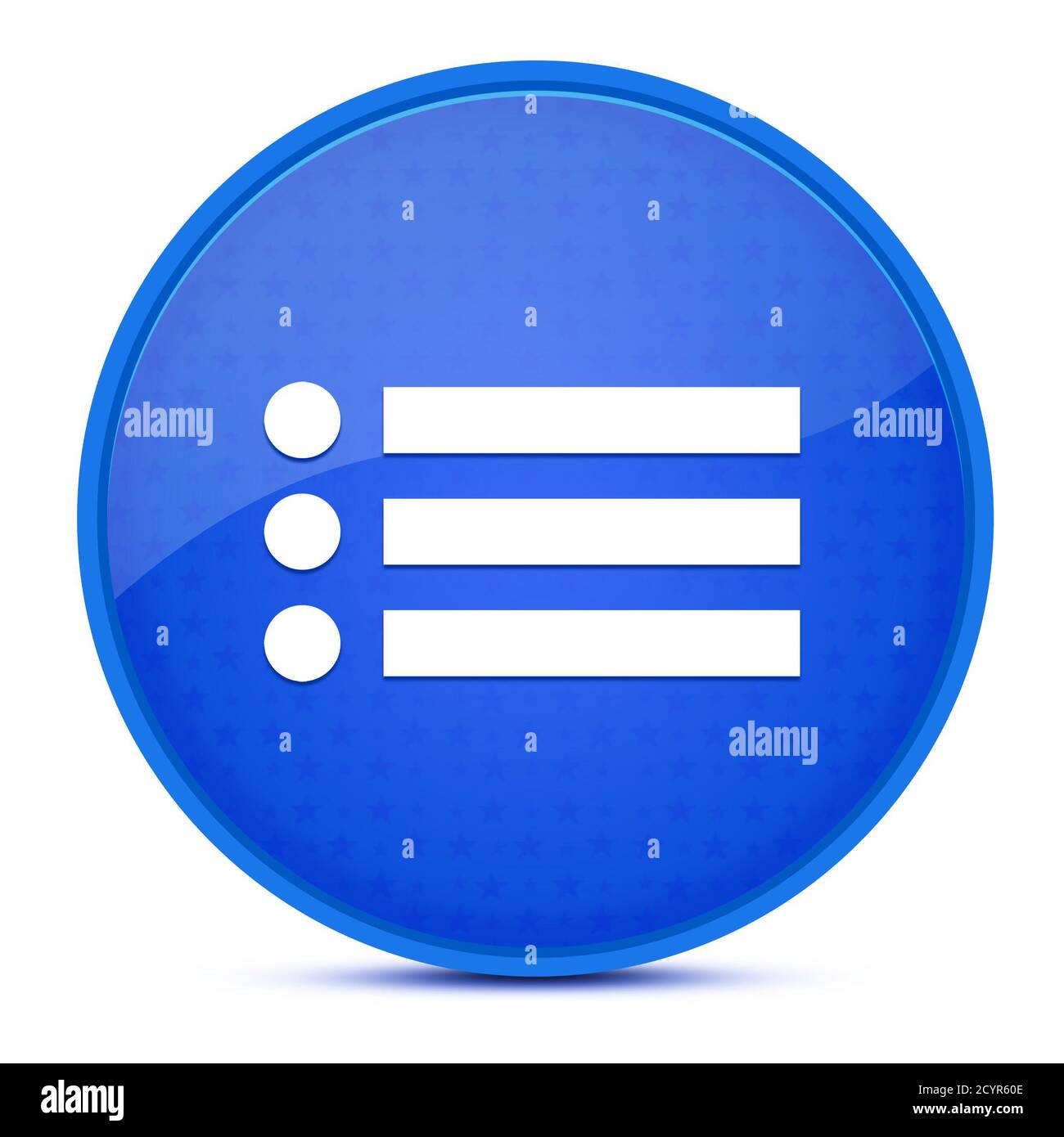 Button Aesthetic Rounded List aesthetic glossy blue round button abstract illustration Stock ...