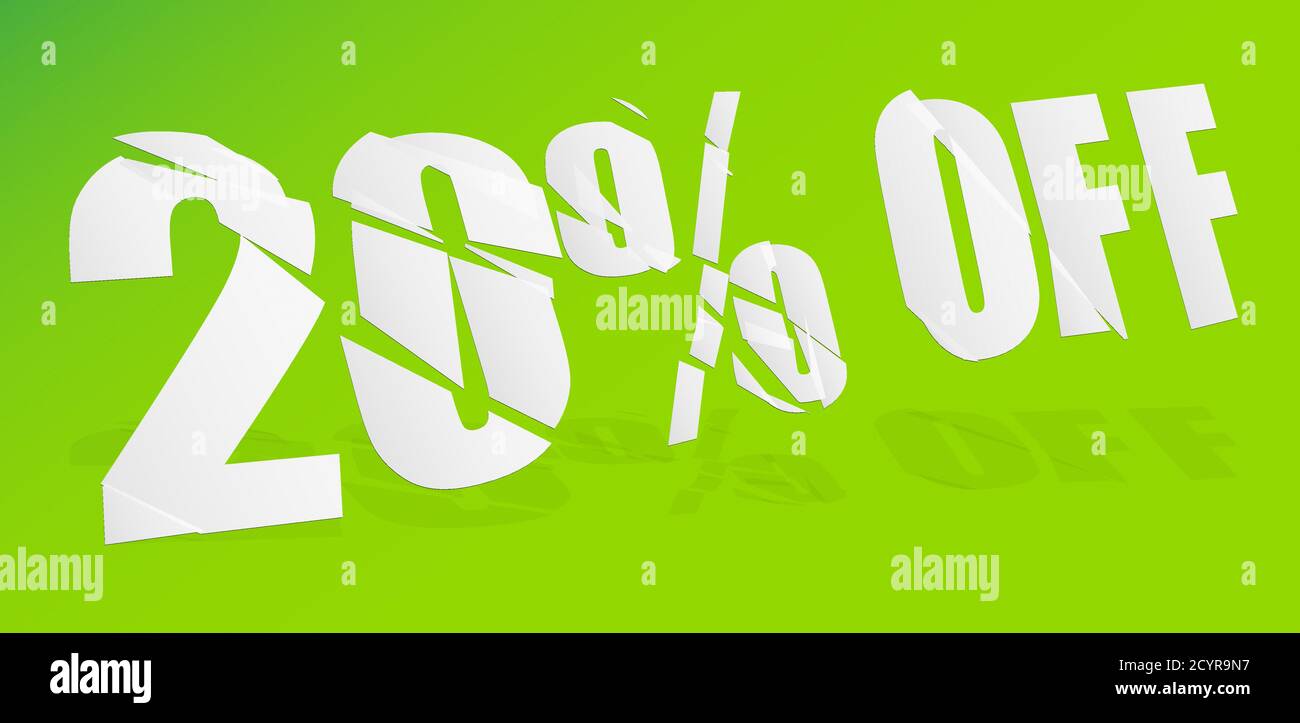 cracked, smashed, splattered and exploding percentage, discount numbers ...