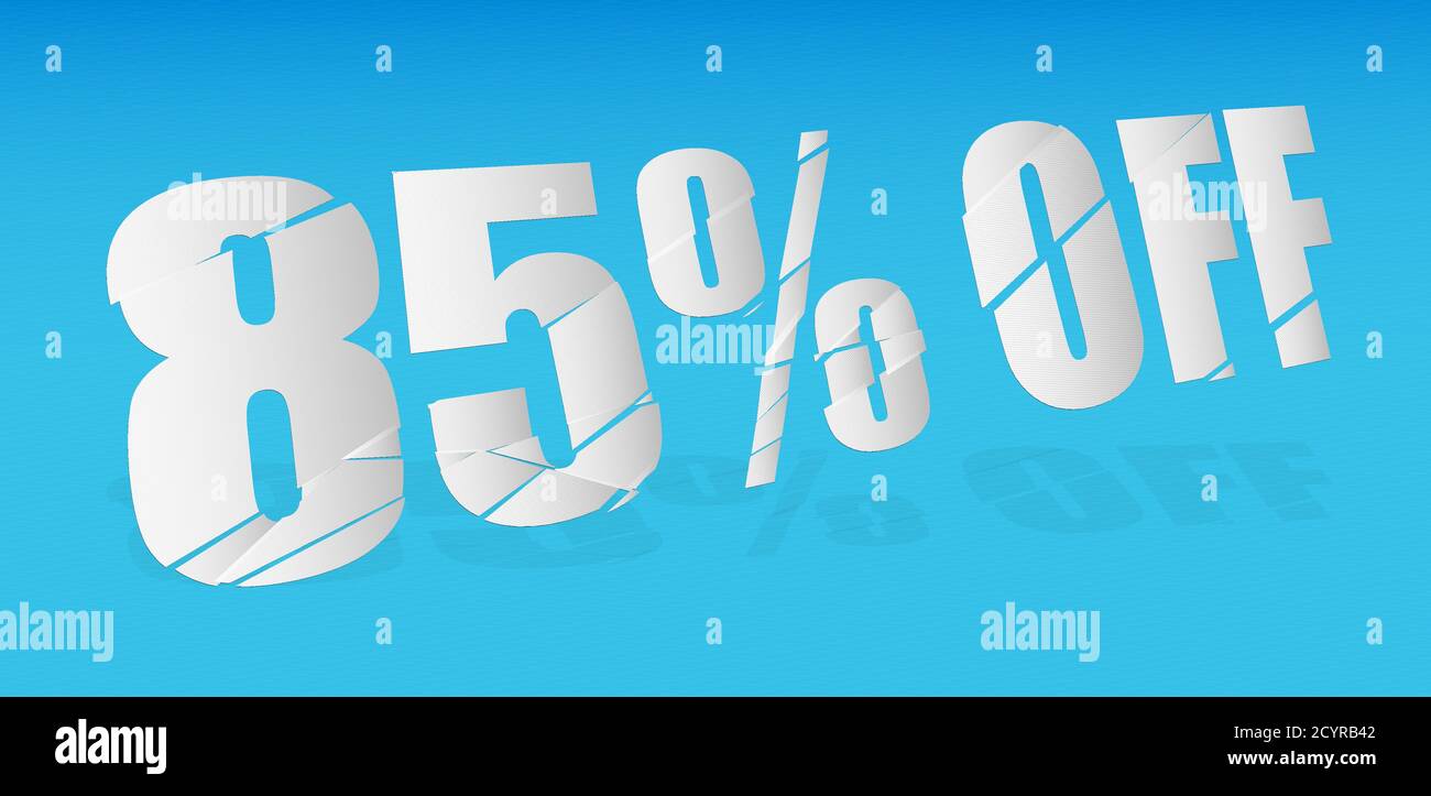 cracked, smashed, splattered and exploding percentage, discount numbers ...