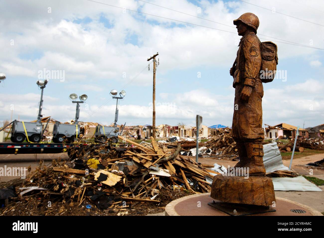Tornado Moore Oklahoma Memorial High Resolution Stock Photography And 