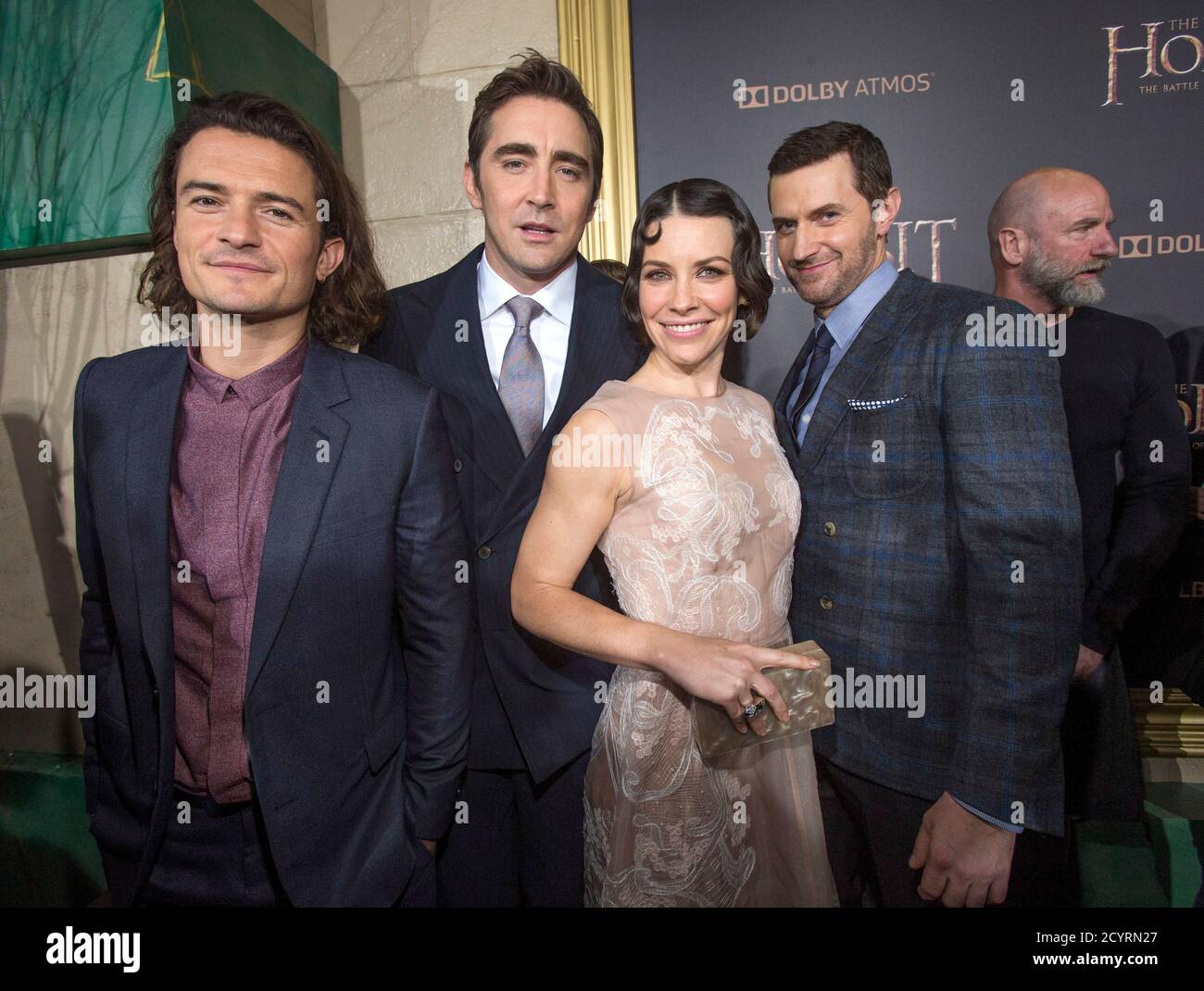 The hobbit lee pace orlando bloom hi-res stock photography and images -  Alamy