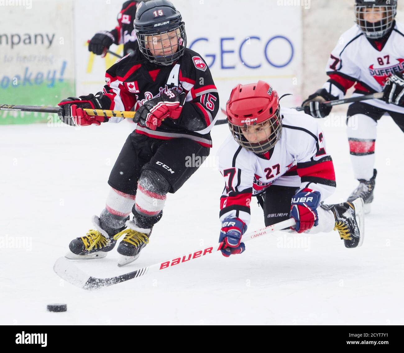 Ice Hockey Players Back High Resolution Stock Photography And Images Alamy