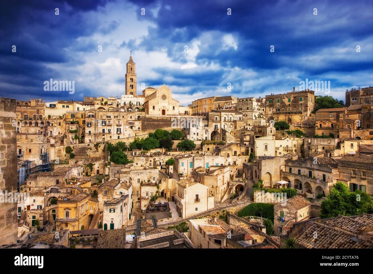 The old town of Matera, Unesco World Heritage site in Basilicata, Italy  Stock Photo - Alamy