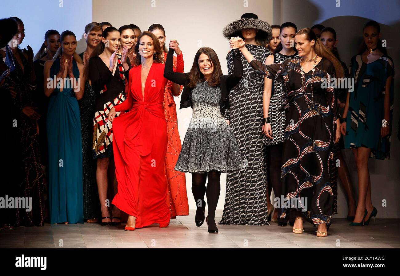 Issa designer Daniella Helayel (C 