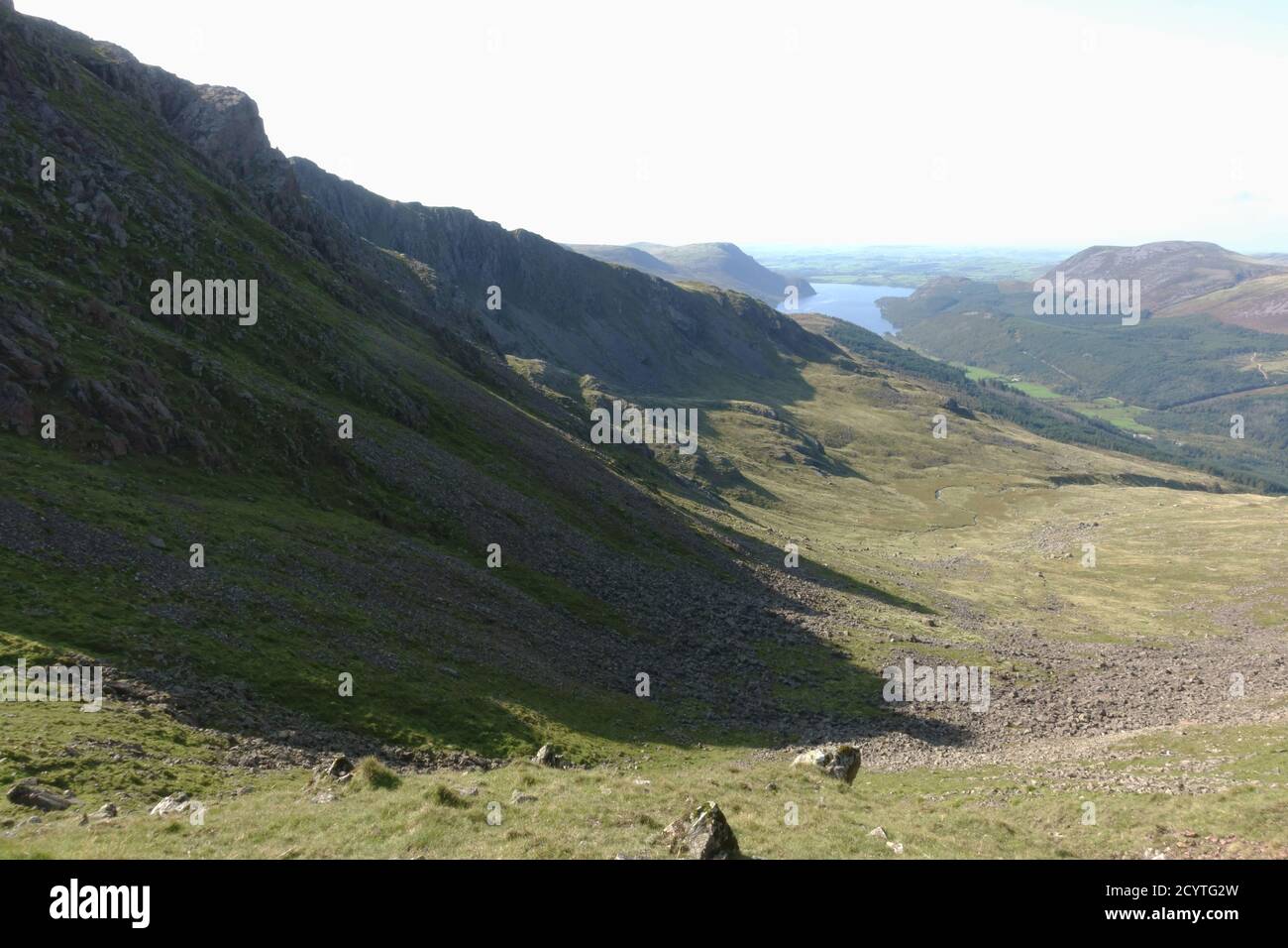 Wind Gap Ennerdale Lake District Cumbria England UK Stock Photo Alamy