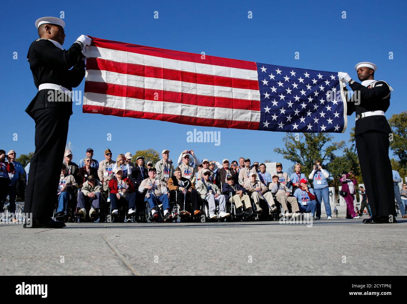 military flag folding ceremony