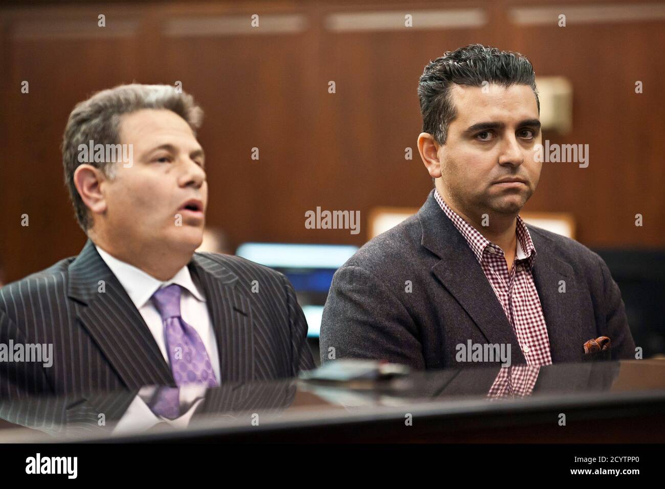 Celebrity chef Bartolo Valastro, Jr. appears in court at the Manhattan Criminal Courthouse in New York November 13, 2014. The of the reality TV show Boss" was arrested on