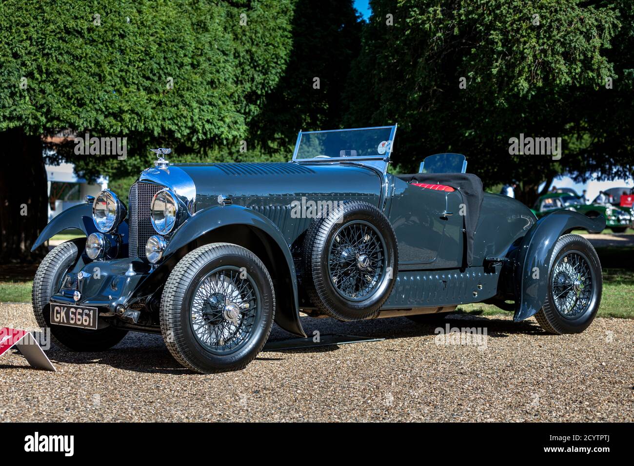 1930 Bentley 4½ Litre Supercharged. Coachwork by Gurney Nutting ,  Concours of Elegance 2020, Hampton Court Palace, London, UK Stock Photo