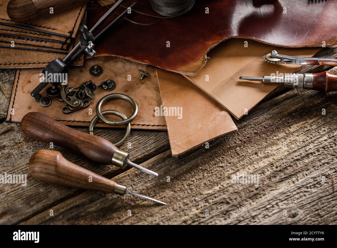 Leathercraft tools Stock Photo by ©karnauhov 79178240