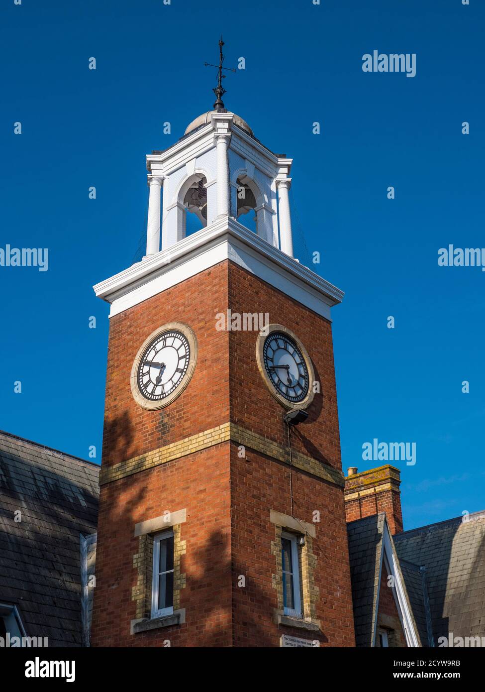 Clock Tower, St Paul’s Clockhouse, Wokingham, Berkshire, England, UK