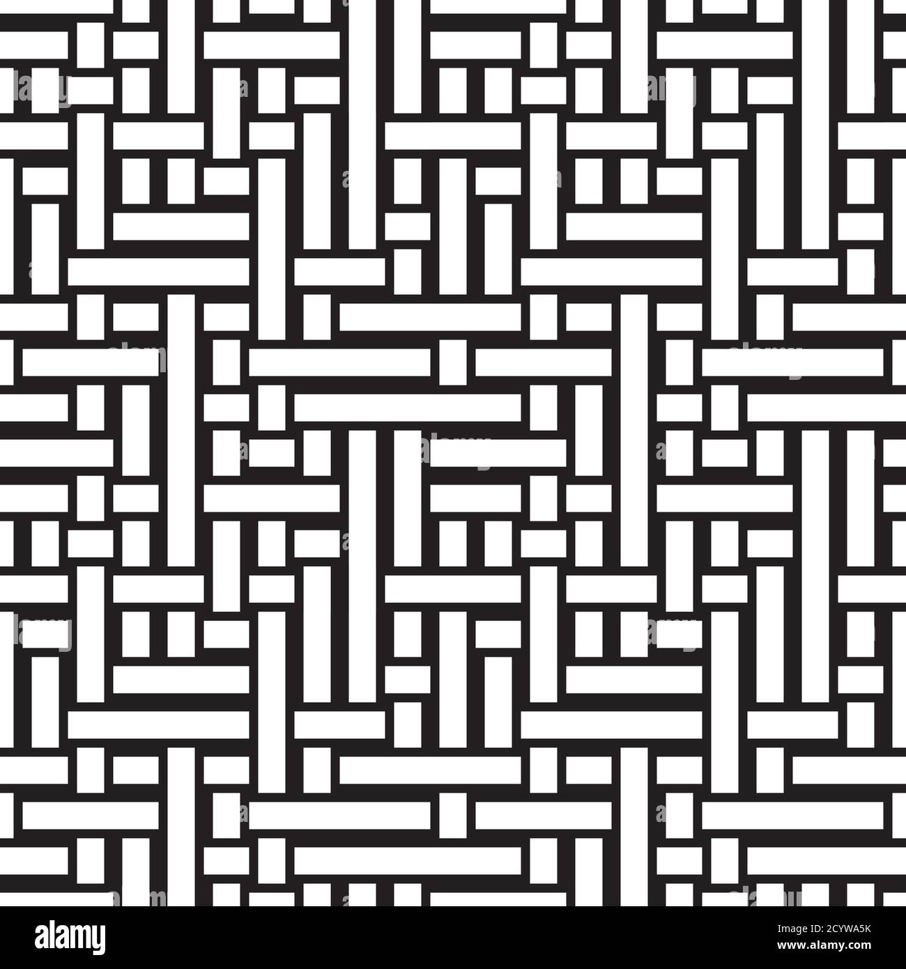 Seamless pattern with horizontal and vertical white bands Stock Vector