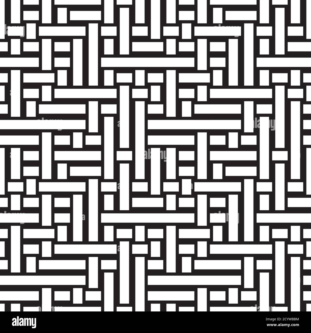Seamless pattern with horizontal and vertical white bands Stock Vector