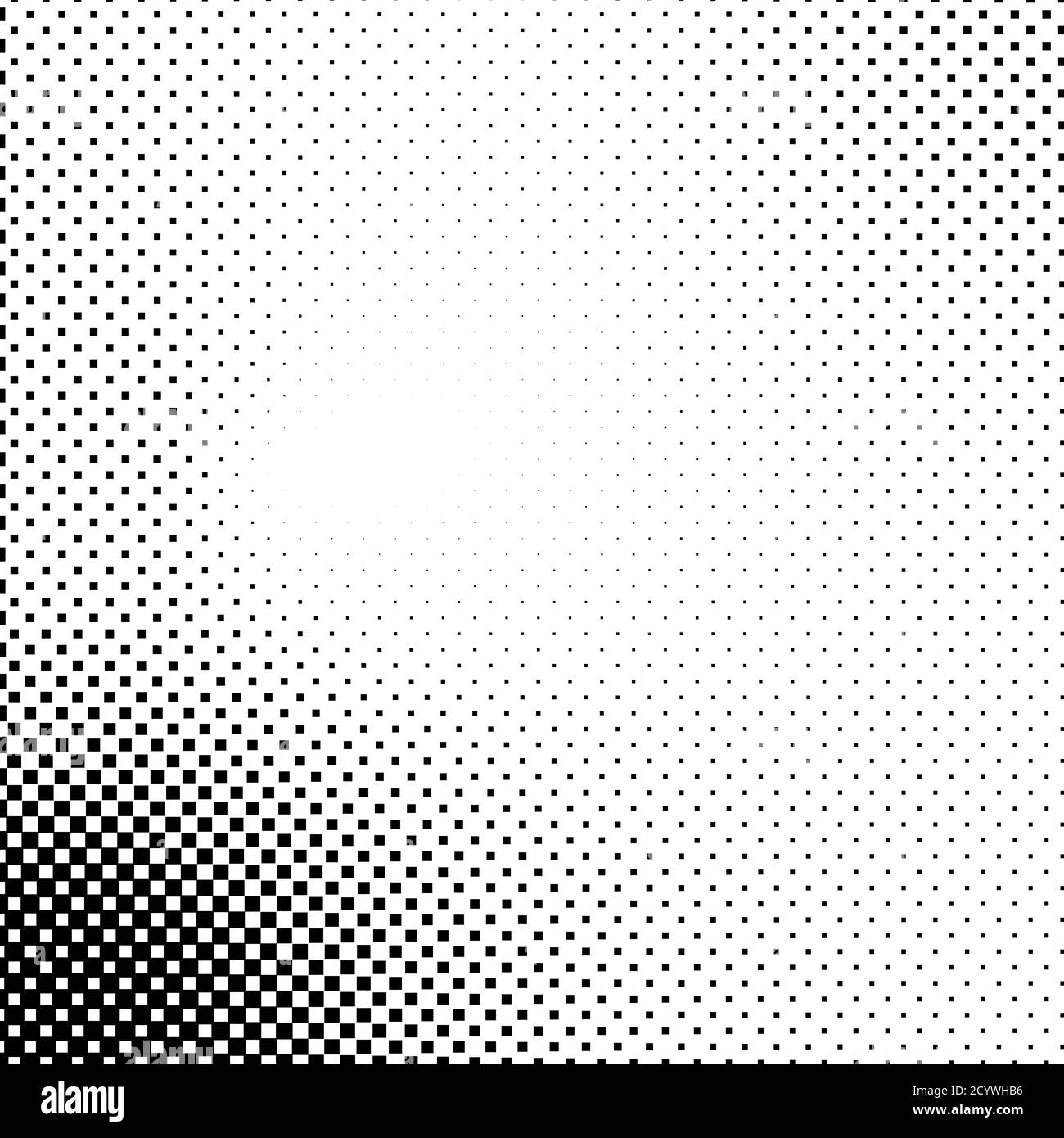 Squares halftone geometric background pattern and texture vector ...