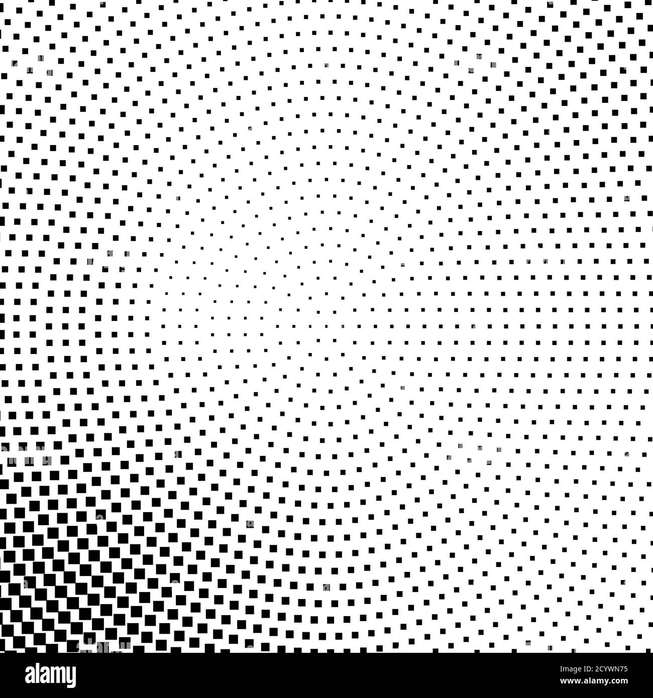 Squares halftone geometric background pattern and texture vector ...