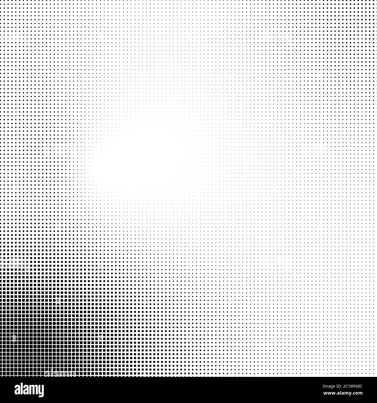 Squares halftone geometric background pattern and texture vector ...