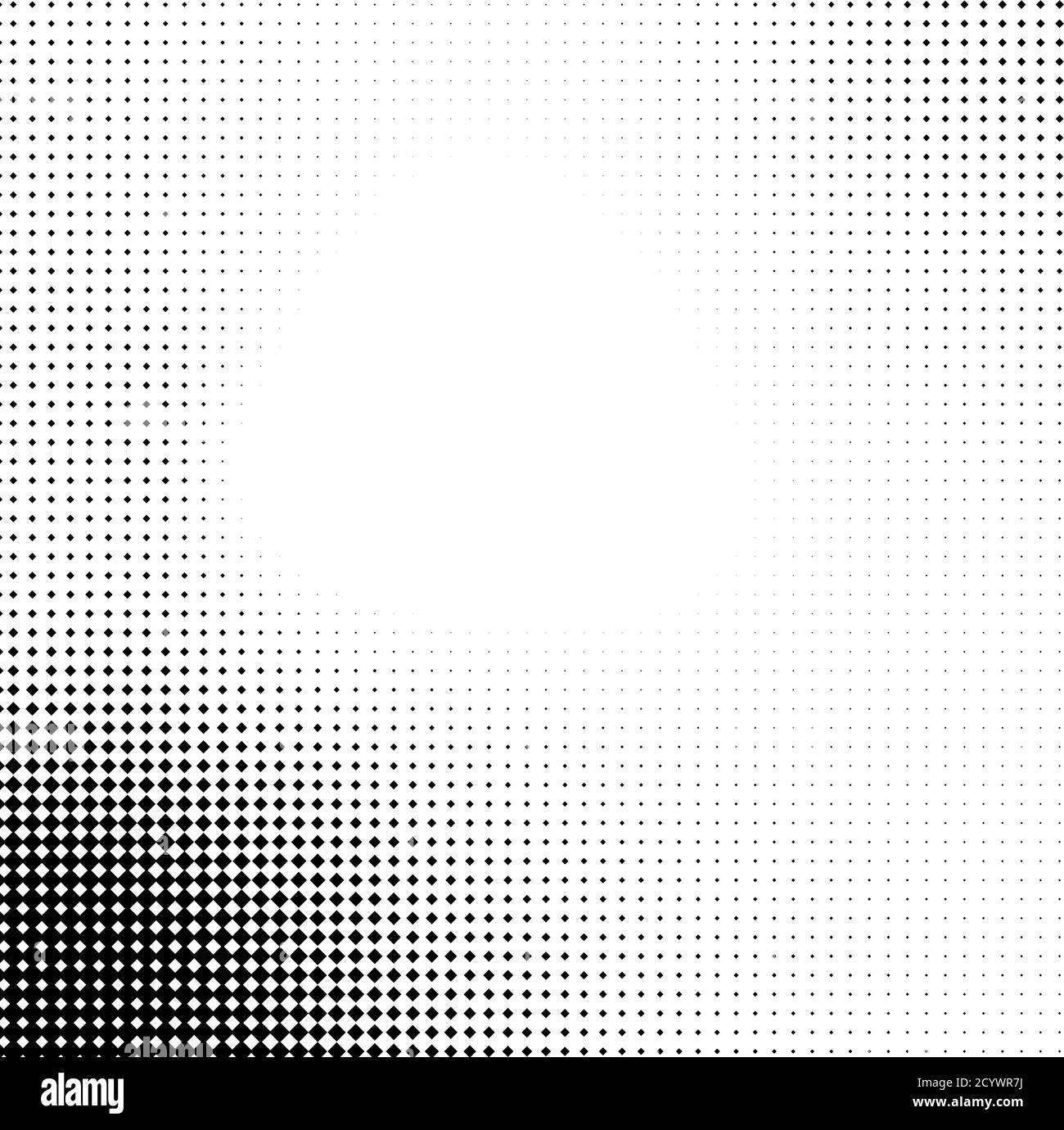 Squares halftone geometric background pattern and texture vector ...