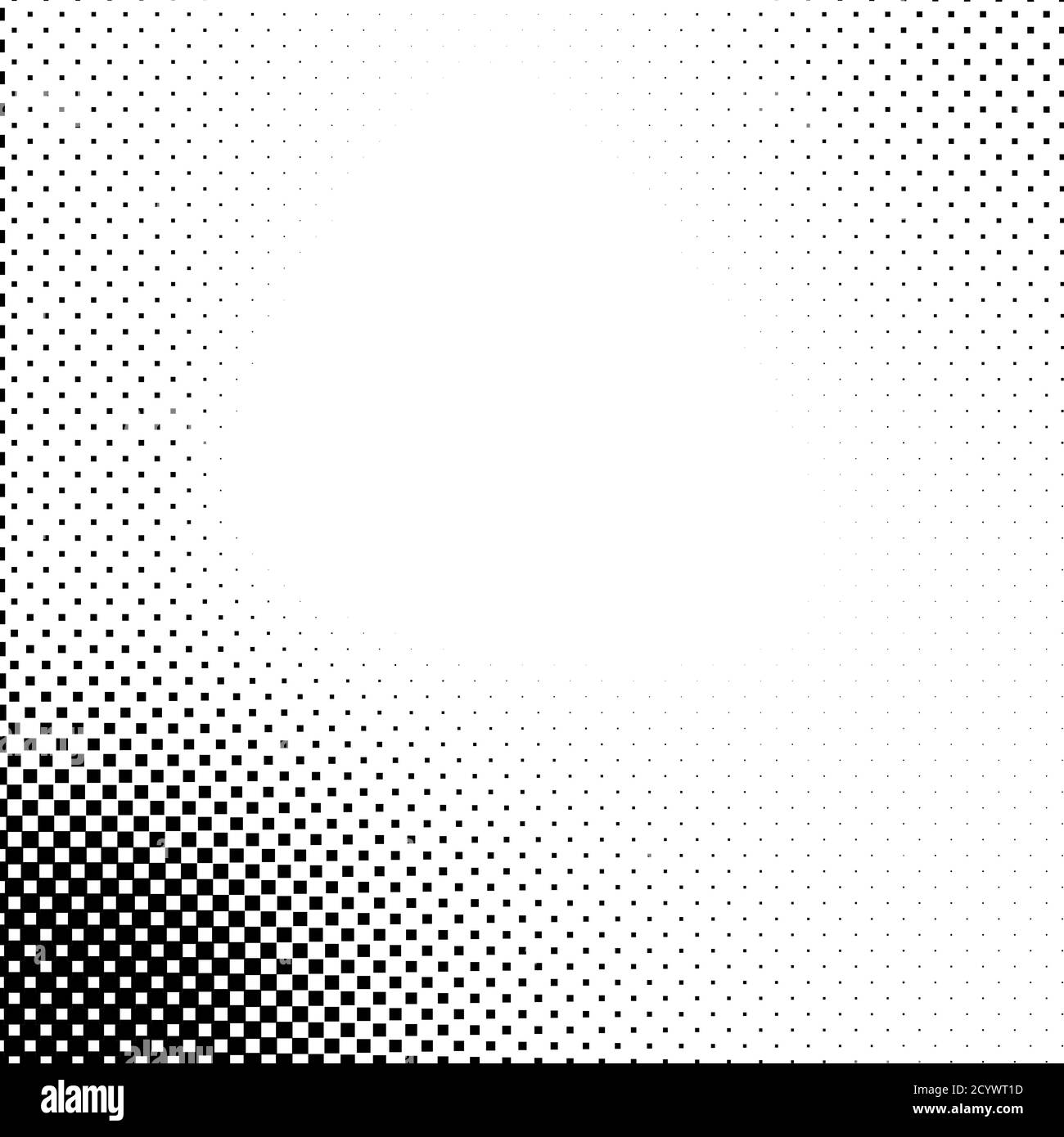 Squares halftone geometric background pattern and texture vector ...