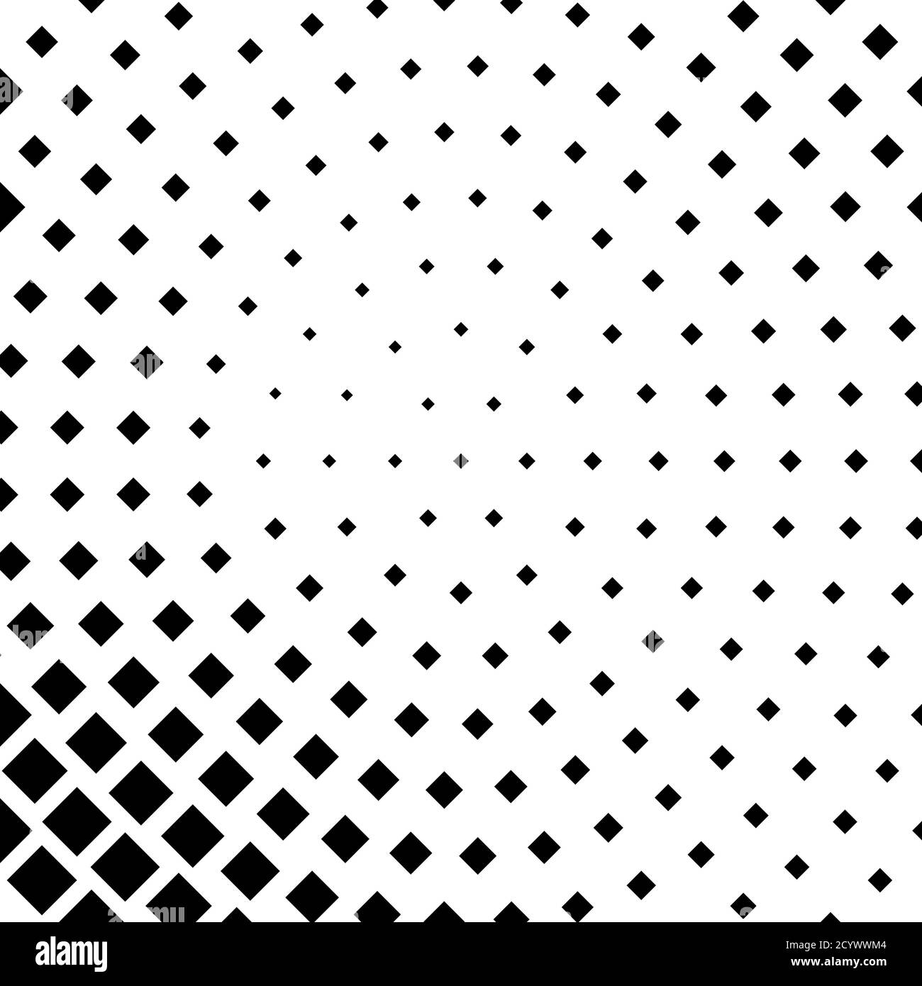 Squares halftone geometric background pattern and texture vector ...