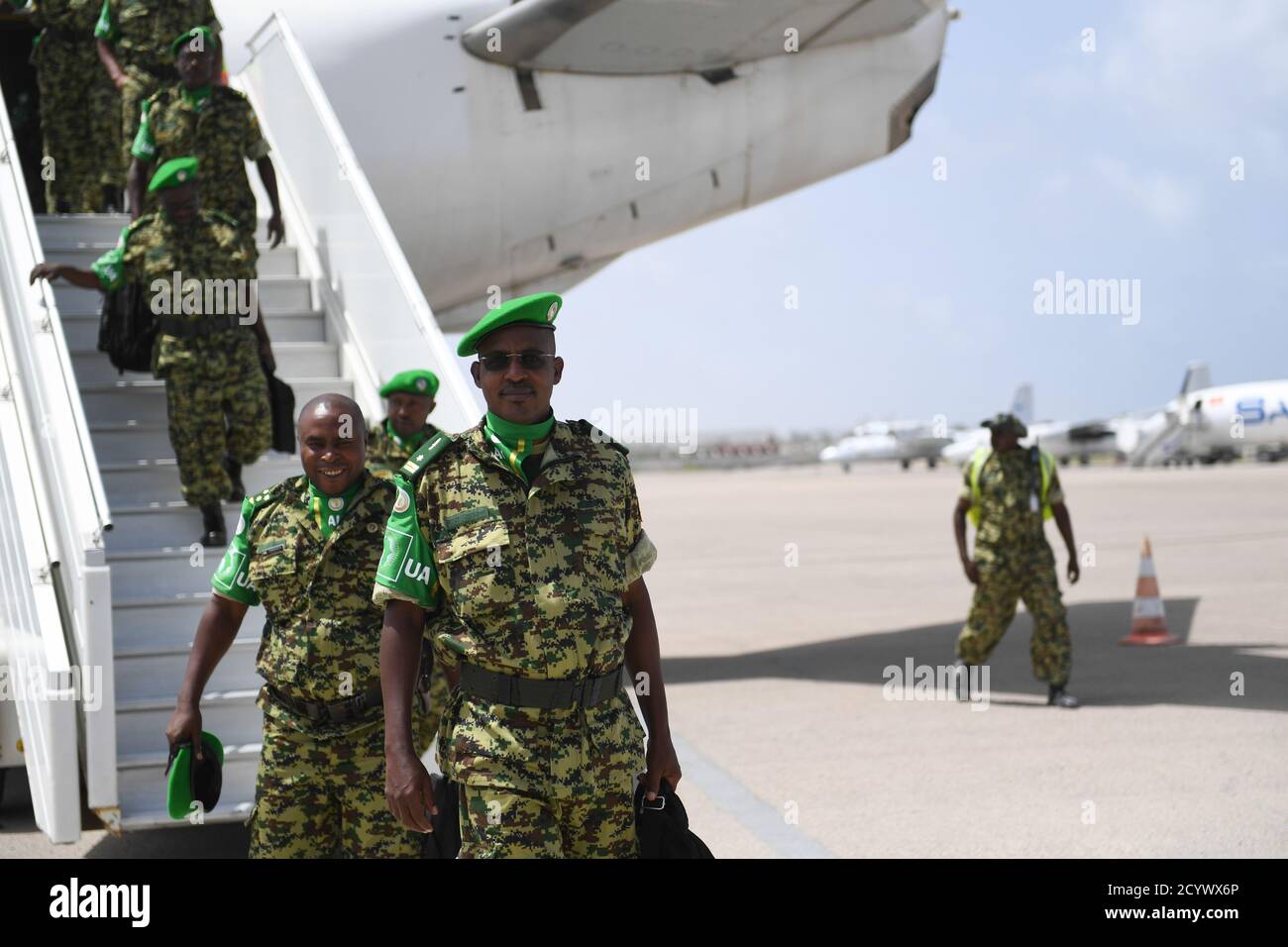 The Incoming Sector 5 Commander of Burundian Contingent serving under ...