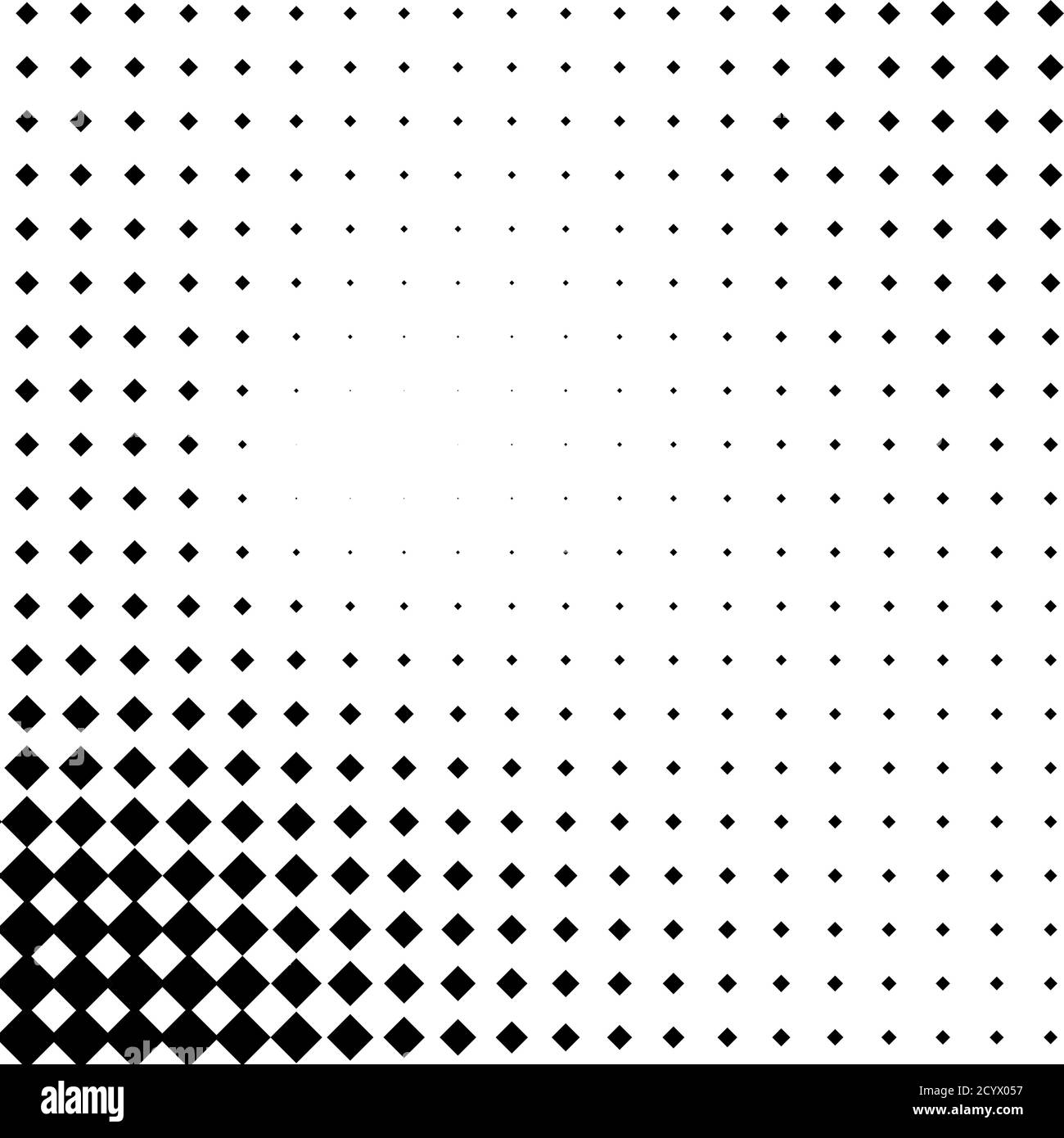 Squares halftone geometric background pattern and texture vector ...