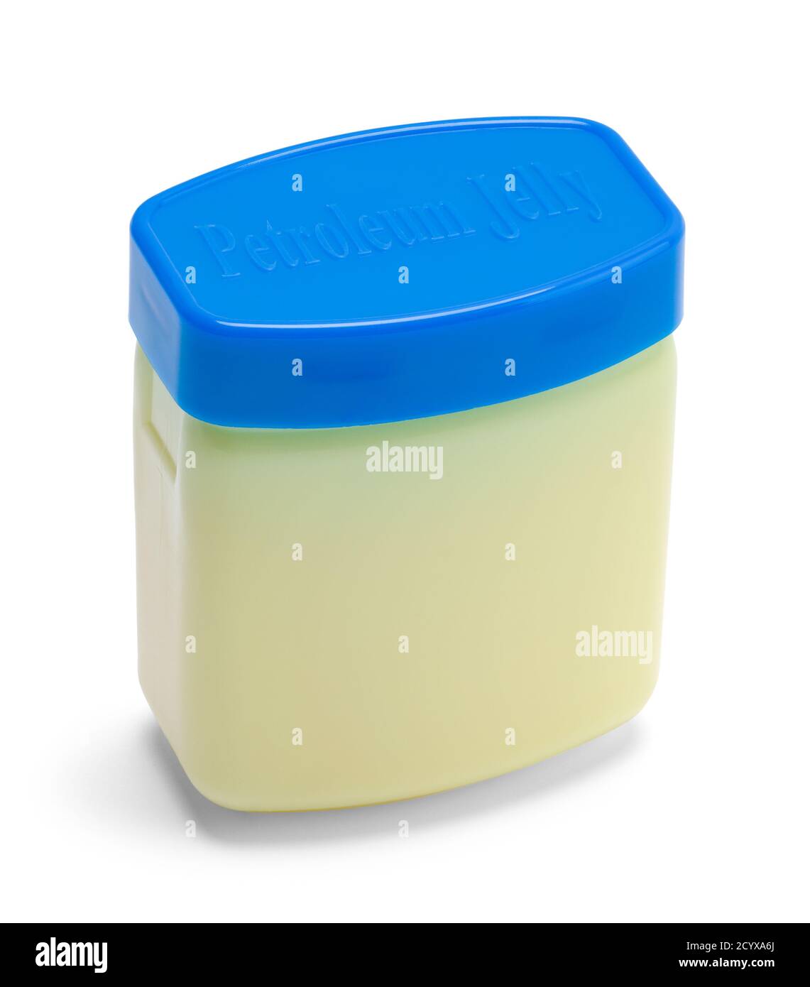 Jar of Petroleum Jelly Isolated on White Stock Photo Alamy