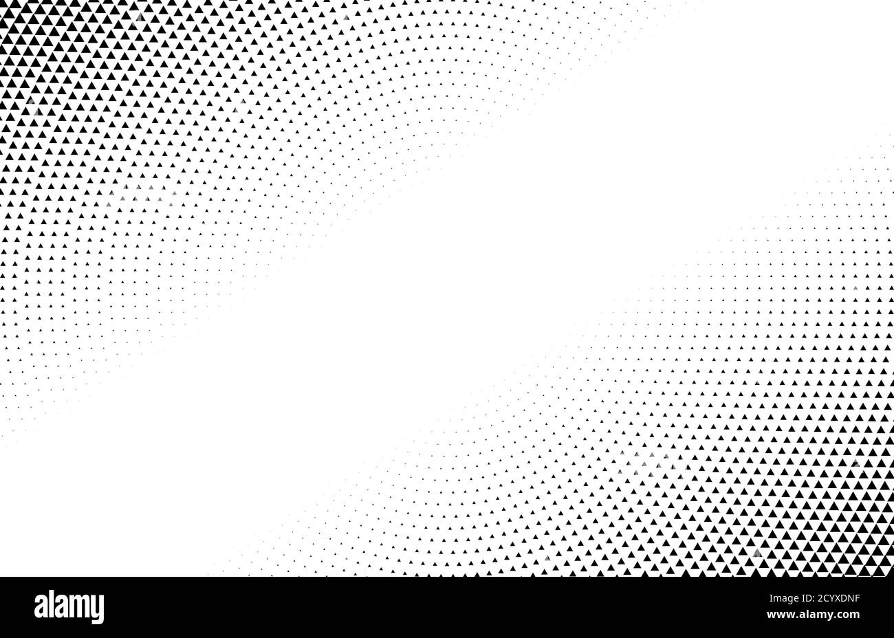 Triangles halftone vector illustration. Triangle geometric background ...