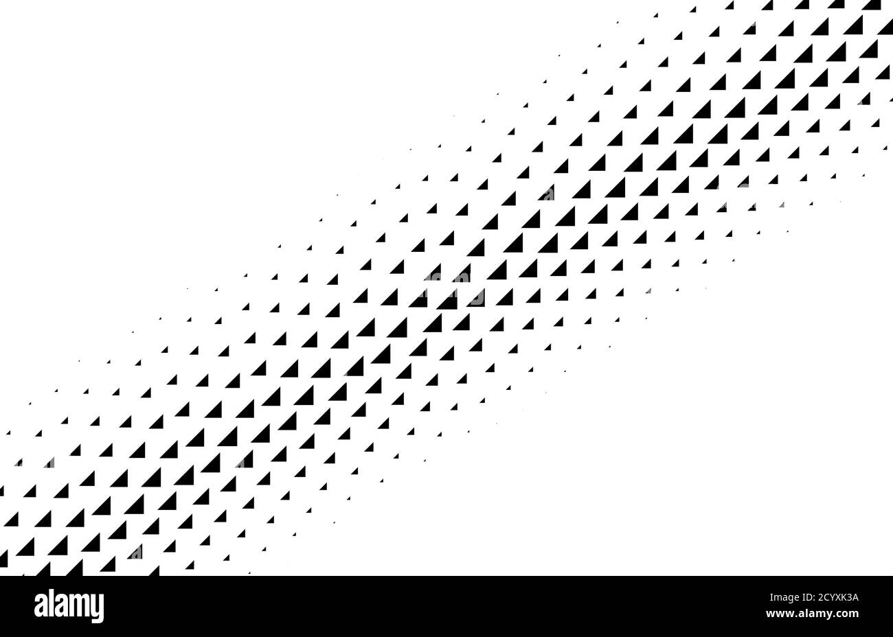 Triangles halftone vector illustration. Triangle geometric background ...