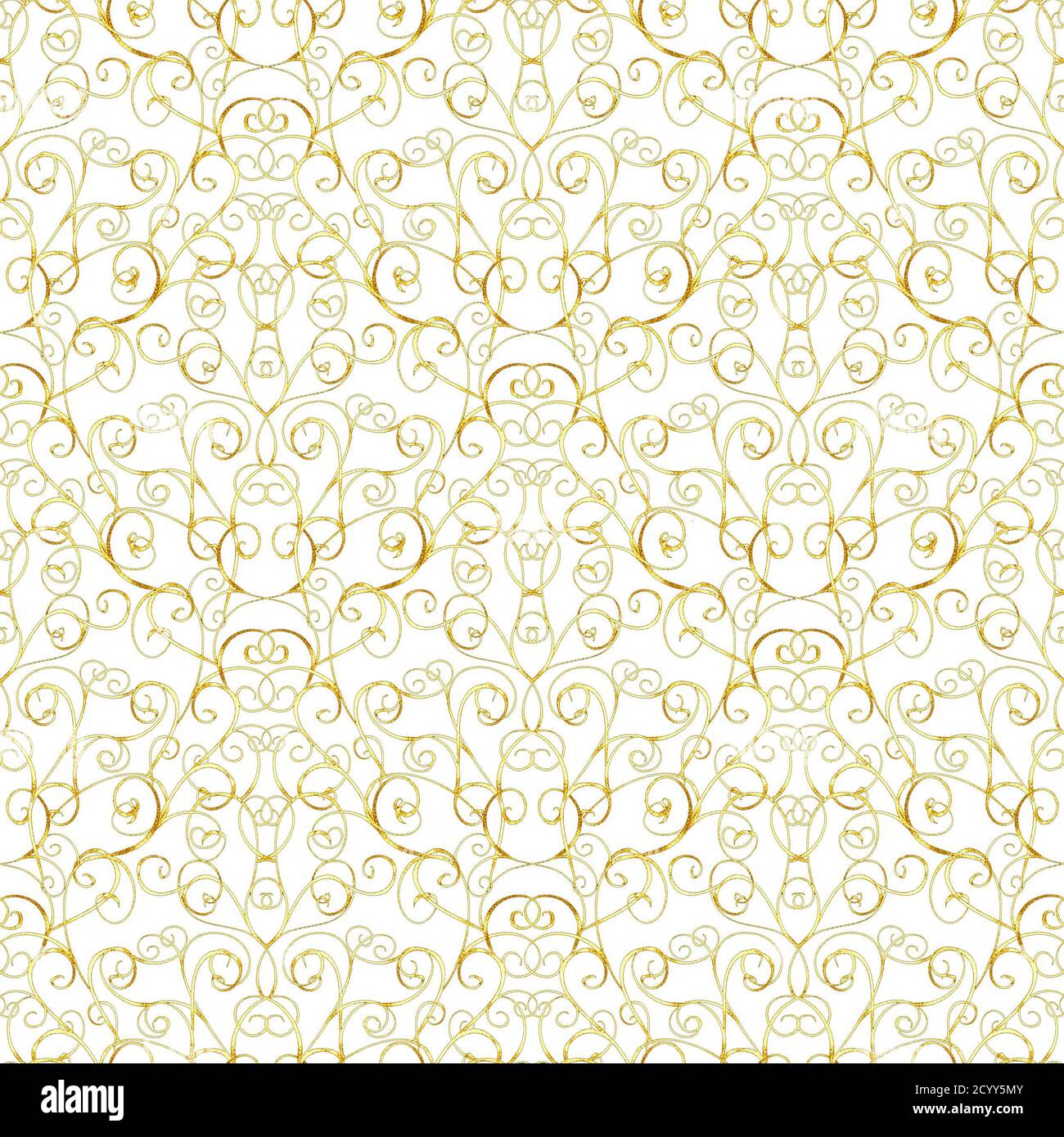Luxury gold royal seamless pattern on white background. For wallpaper,  wrapping, textile, web page background, invitation card, fashion design  Stock Photo - Alamy