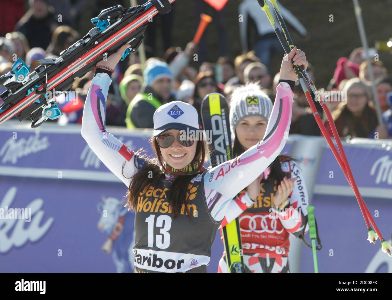 Third Placed Tina Weirather Liechtenstein High Resolution Stock Photography And Images Alamy