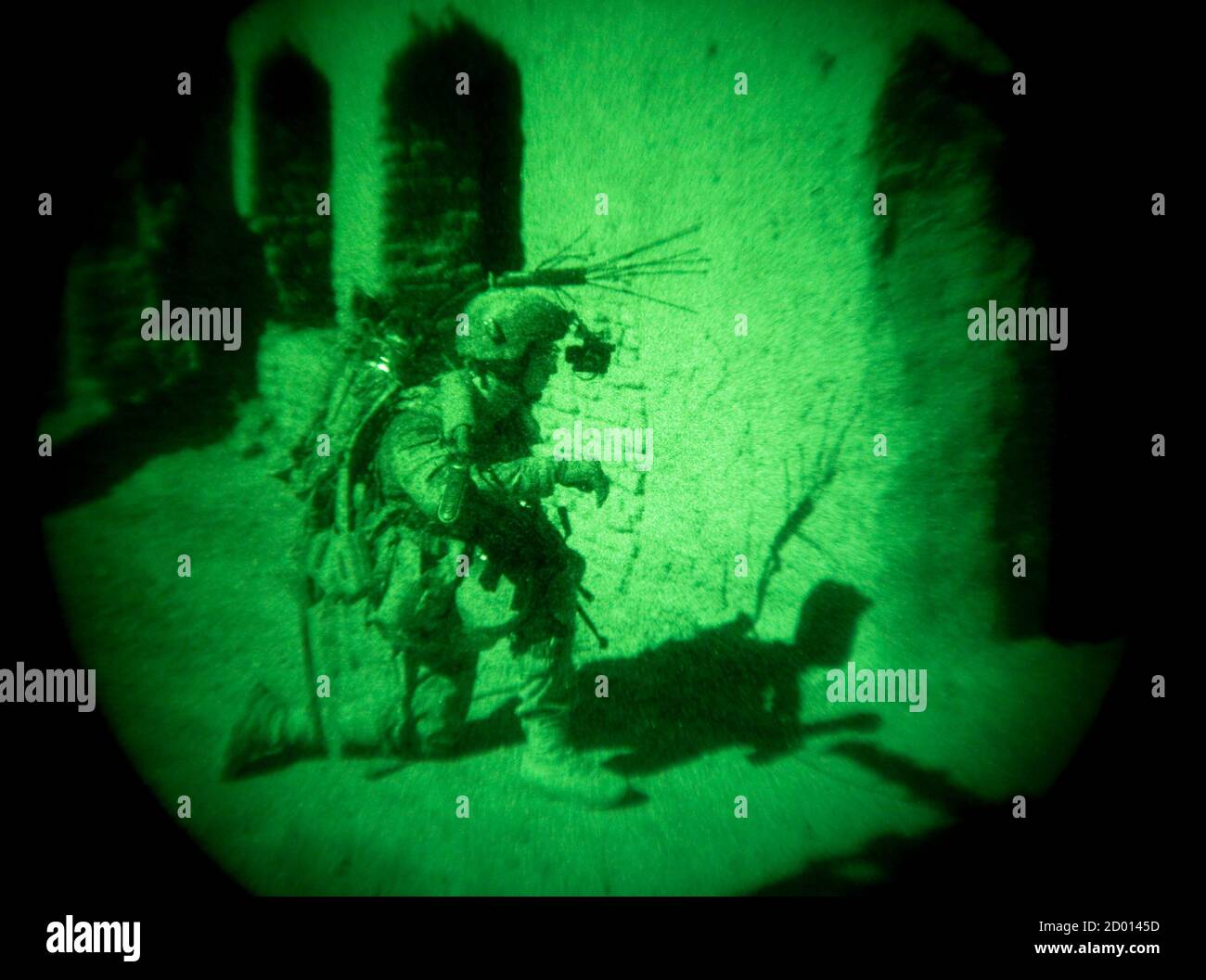 A U S Army Soldier Of The Battle Company 1 508 Parachute Infantry Battalion 4th Brigade Combat Team nd Airborne Division Guards An Entrance Of Afghan National Police Compound During A Patrol In The A U S Army Soldier Of The Battle Company 1 508 Parachute Infantry Battalion 4th Brigade Combat Team nd Airborne Division Guards An Entrance Of Afghan National Police Compound During A Patrol In The