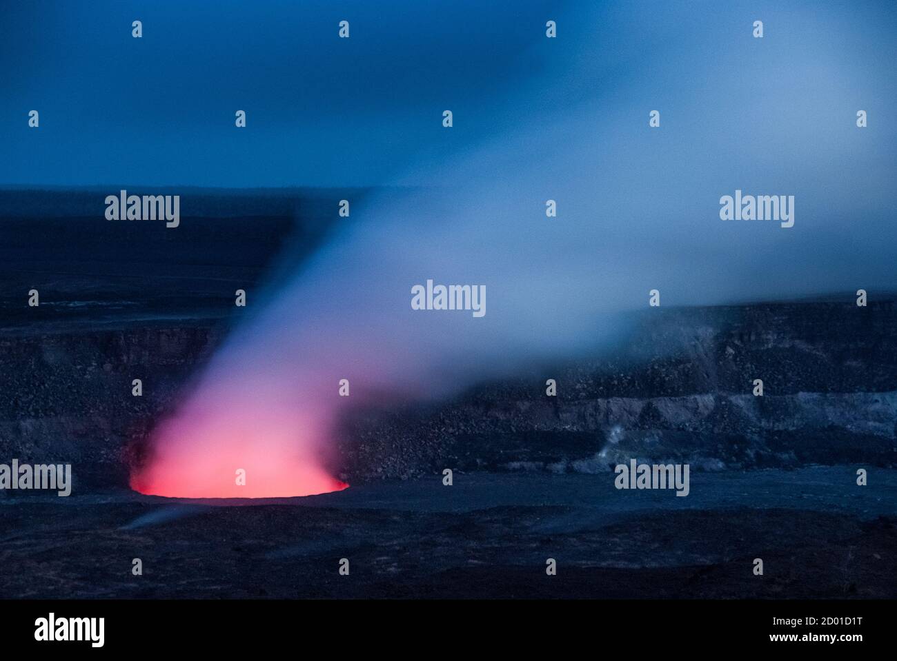Hawaii Island volcano eruption Stock Photo - Alamy
